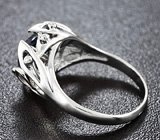 Кольцо с полихромным танзанитом и бриллиантами