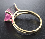 Кольцо с полихромным турмалином