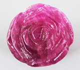 Резной пурпурно-розовый сапфир 7,14 карат