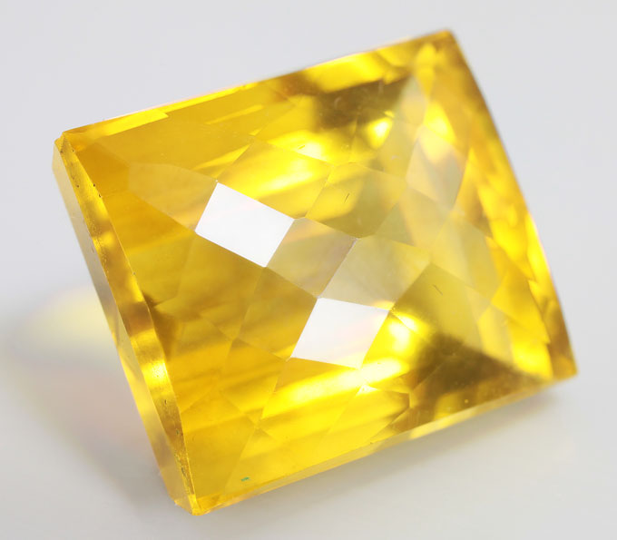 Ярко-желтый флюорит 22,86 карата