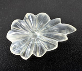 Резной бесцветный кварц 24,16 карата