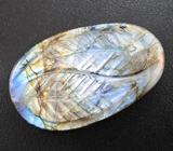 Крупный резной лабрадорит 64,83 карата