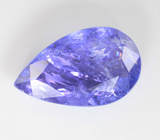 Крупный насыщенный танзанит 7,78 карата