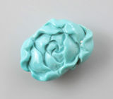 Резная армянская бирюза 5,51 карата