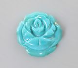 Резная армянская бирюза 2,61 карата