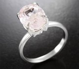 Кольцо с морганитом 3,18 карата