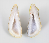 Эффектная крупная пара друз агата 33,42 карата