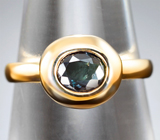 Кольцо с уральским александритом 0,65 карата Золото