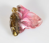 Резной арбузный турмалин 3,41 карата