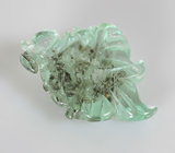 Резной голубовато-зеленый турмалин 2,95 карата