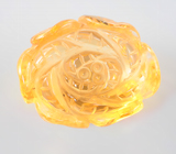 Крупный резной цитрин 21,53 карата