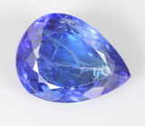 Крупный насыщенный танзанит 6,71 карата