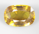 Зеленовато-желтый сфен 1,59 карата