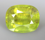 Желтовато-зеленый сфен 2,64 карата