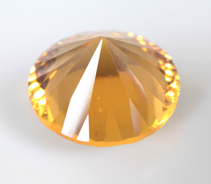 Чистейший цитрин авторской огранки 11 карат
