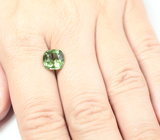 Open color grade! Чистейший «неоновый» зеленый турмалин 3,26 карата