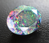 Ограненный черный опал 3,19 карата