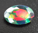 Ограненный черный опал 1,42 карата