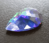 Ограненный черный опал 2,12 карата