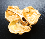 Комплект с уральскими демантоидами 2,33 карата Золото