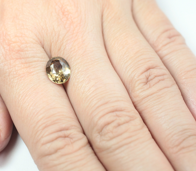 Желтый циркон 4,61 карата