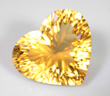 Кольцо с чистейшим цитрином лазерной огранки 48,75 карата  Серебро 925