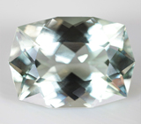 Чистейший платиново-зеленый аметист авторской огранки 9 карат