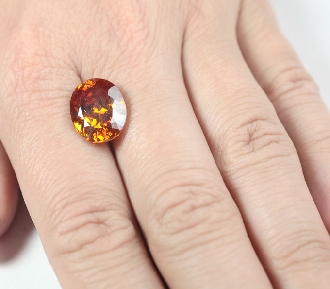 Высокая дисперсия! Крупный сфалерит 10,59 карата