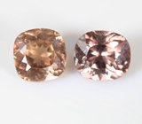 Пара гранатов со сменой цвета 1,69 карата