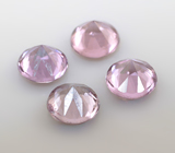 Набор из 4 гранатов со сменой цвета 0,98 карата