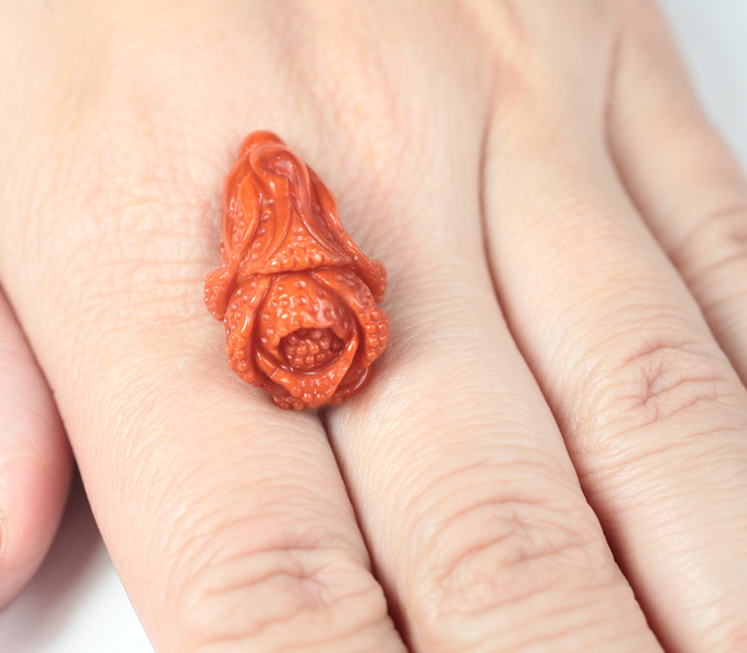 Резной агат 20,25 карата