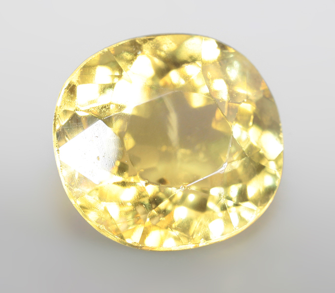 Редкий цвет! Желтый апатит 2,73 карата