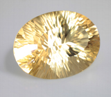 Крупный! Чистейший цитрин лазерной огранки 72,17 карата