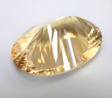 Крупный! Чистейший цитрин лазерной огранки 72,17 карата