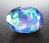 Ограненный черный опал 2,41 карата