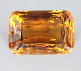 Чистейший крупный насыщенный цитрин 24,37 карата