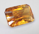 Чистейший крупный насыщенный цитрин 24,37 карата
