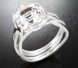 Кольцо с чистейшим морганитом 4,65 карата