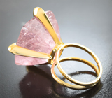 Кольцо с розовым морганитом 65,84 карата Золото