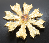 Брошь/кулон с андалузитом 0,98 карата Серебро 925