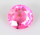 Топовый цвет! "Неоновая" розовая шпинель 0,25 карата