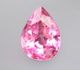 Топовый цвет! "Неоновая" розовая шпинель 0,45 карата