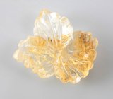 Резной рутиловый кварц 10,5 карата