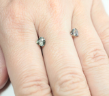 Пара полихромных цоизитов 1,04 карата