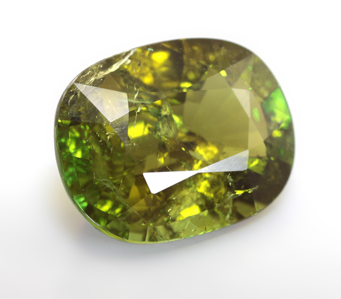 Полихромный турмалин 4,93 карата