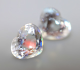 Пара ограненных лунных камней 2,22 карата