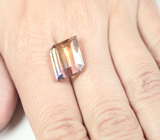 Контрастный аметрин авторской огранки 10,67 карата