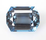 Чистейший London топаз авторской огранки 4,77 карата