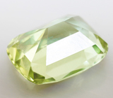 Open color grade! Желтовато-зеленый турмалин 3,92 карата