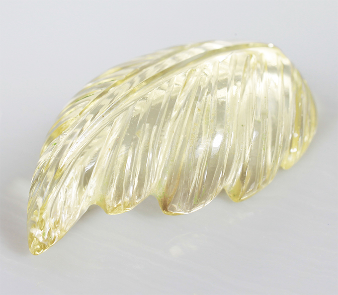 Чистейший резной цитрин 5,87 карата